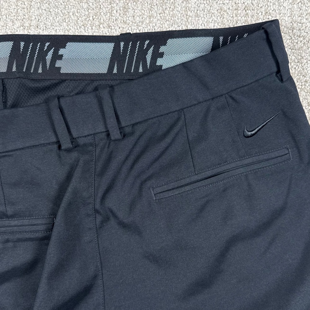 Nike Flex Dri-Fit Mens 36 Black 10" Standard Fit Stretch Performance Golf Shorts